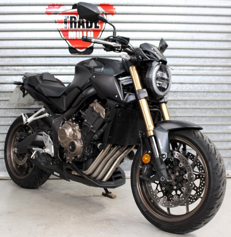 2022 22 HONDA CB 650 R Ra-N CB650R NEO Euro 5 TRADE SALE 9K BLACK NEW MOT NAKED