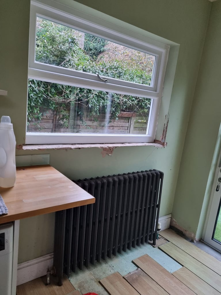 image for Vintage Cast Iron Radiator