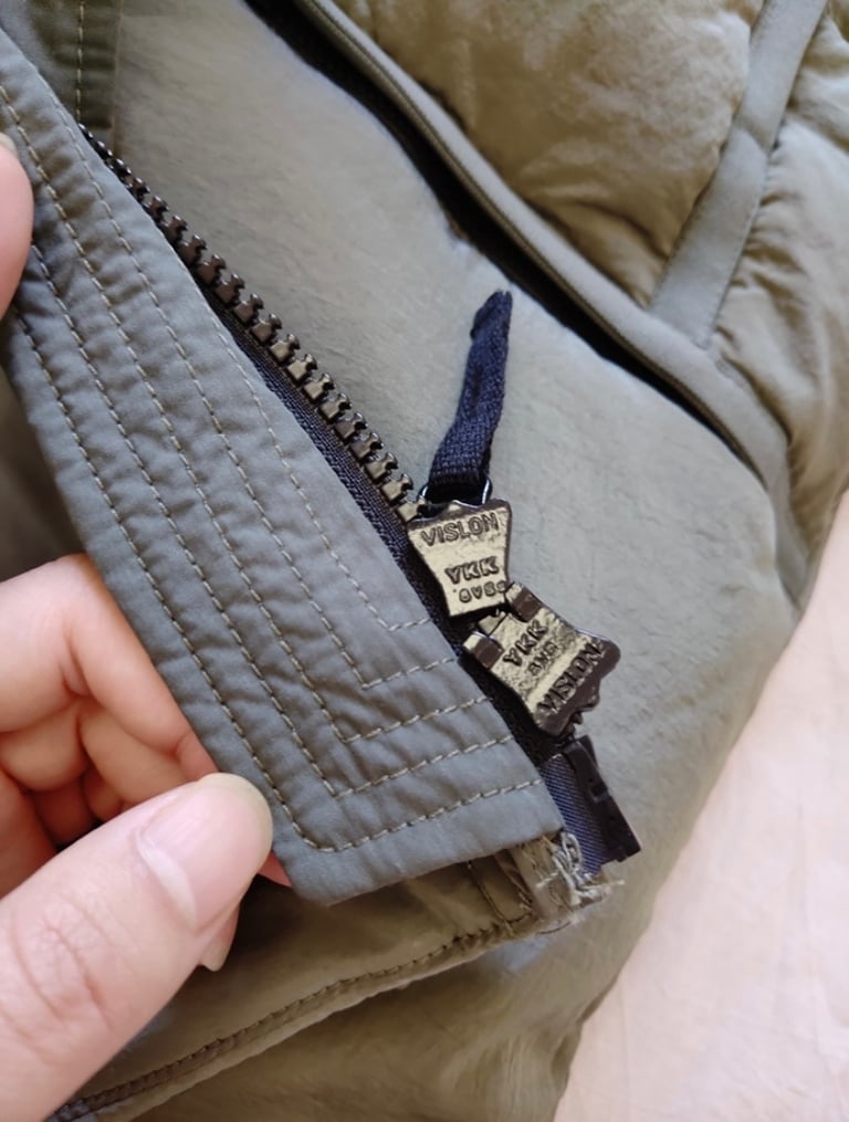 Stone island khaki green puffer jacket