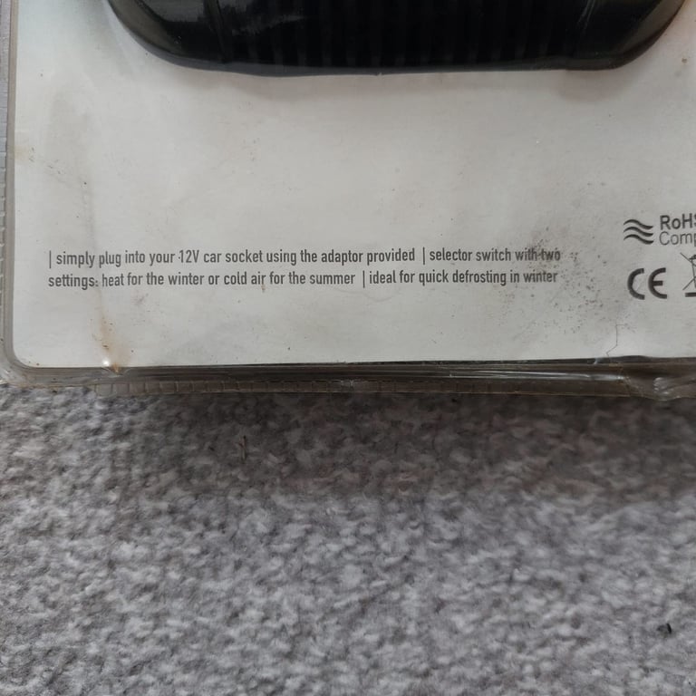 KINGAVON AUTO HEATER/DEFROSTER FAN 12Volt DC