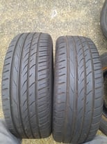 Pair of 215 60 16 Tyres With 7mm Tread in West London Area