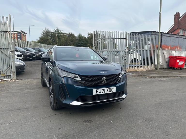 2022 Peugeot 3008 1.2 PureTech GT 5dr EAT8 HATCHBACK Petrol Automatic