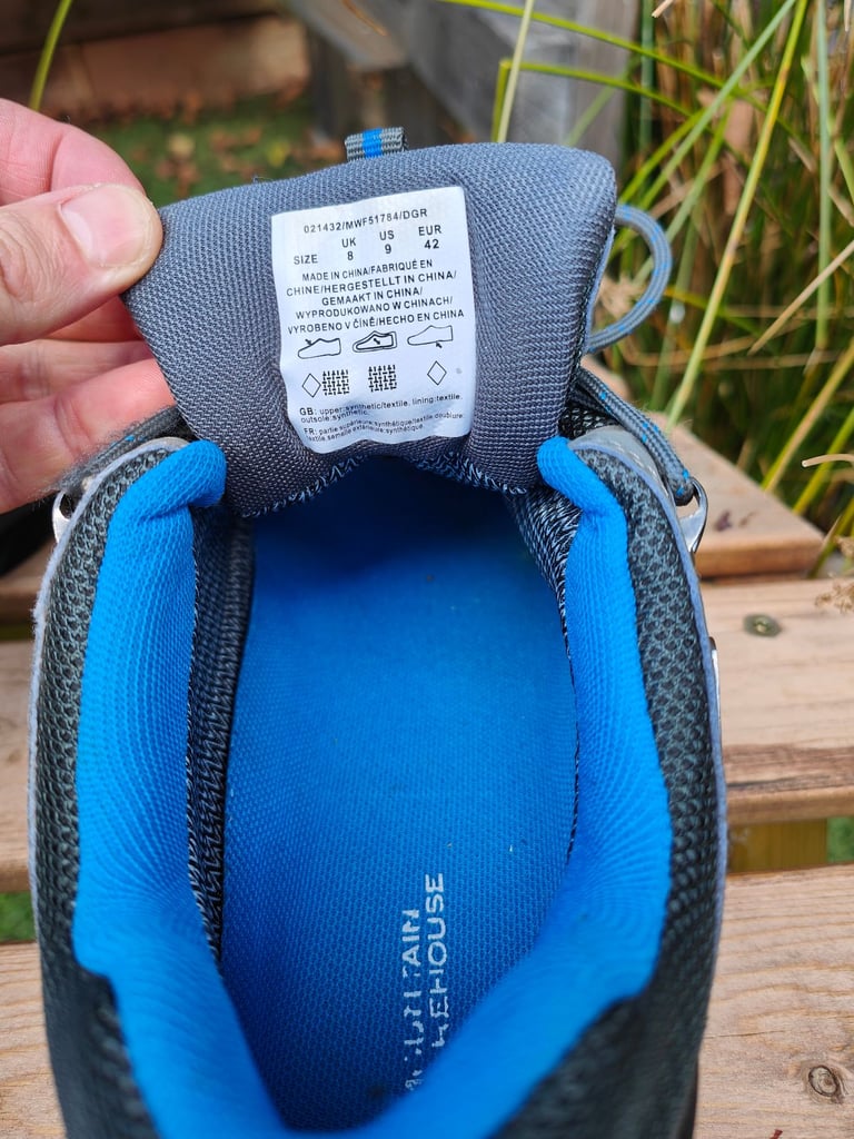 Mountain Warehouse Isodry waterproof breathable boots size UK 8