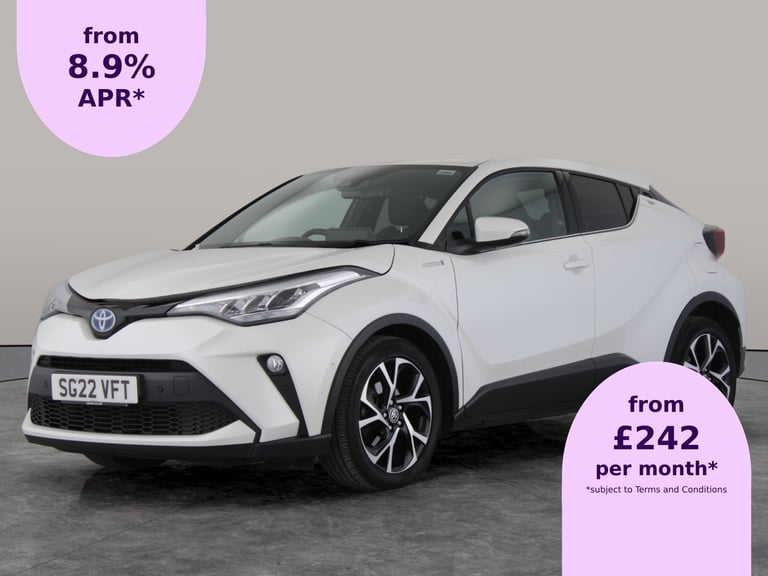 image for 2022 Toyota C-HR 1.8 VVT-h GPF Design SUV 5dr Petrol Hybrid CVT Euro 6 (s/s) (122 ps) - NAV  Suv ...