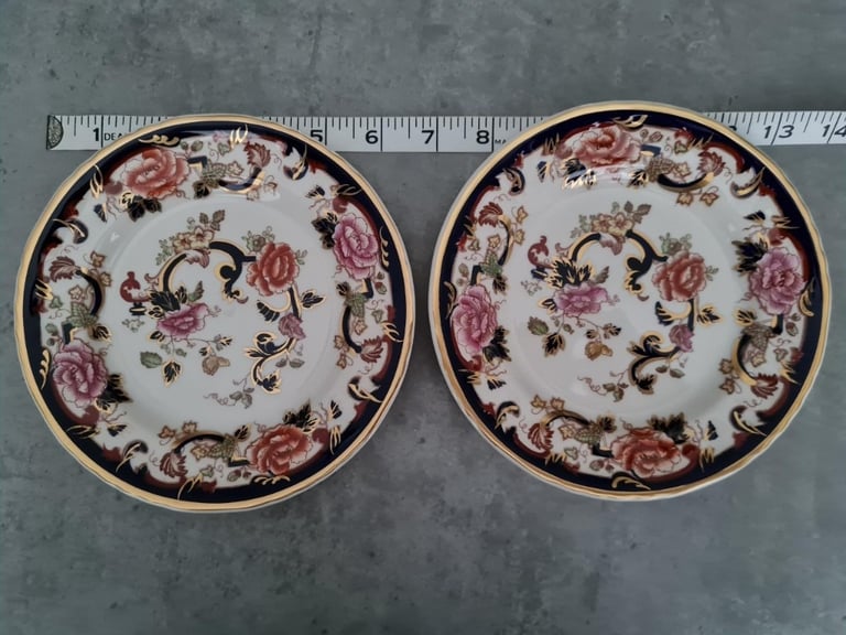 Pair of Masons Mandalay Plates