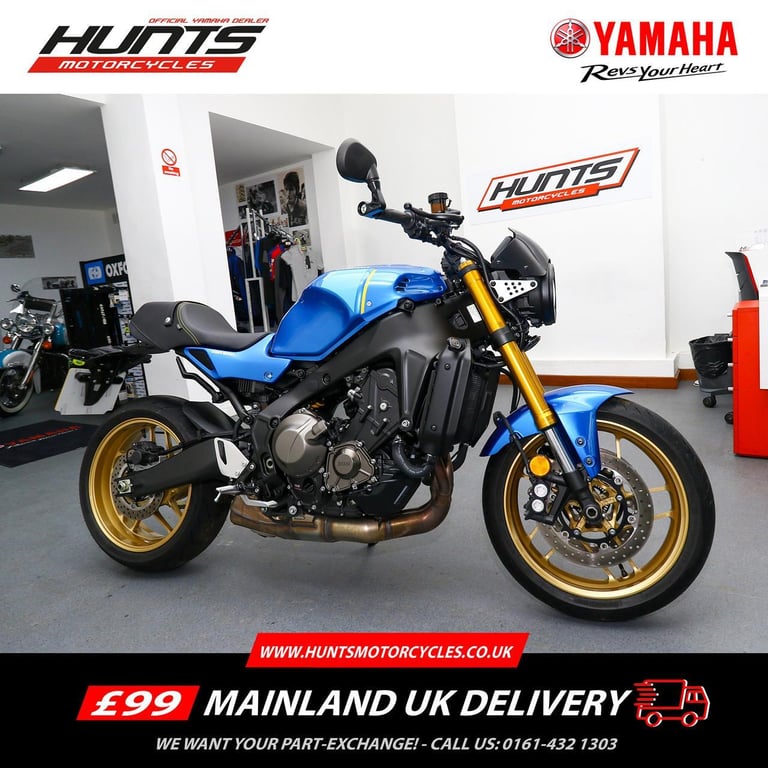2023, '23 Yamaha XSR900. 1 Owner. JUST 1,825 MILES. Flyscreen. £8,195