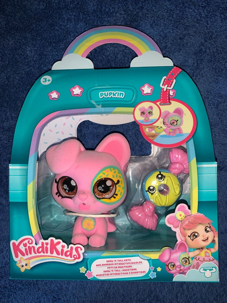 image for New Kindi Kids Show 'n' Tell Pets - Pupkin IP1