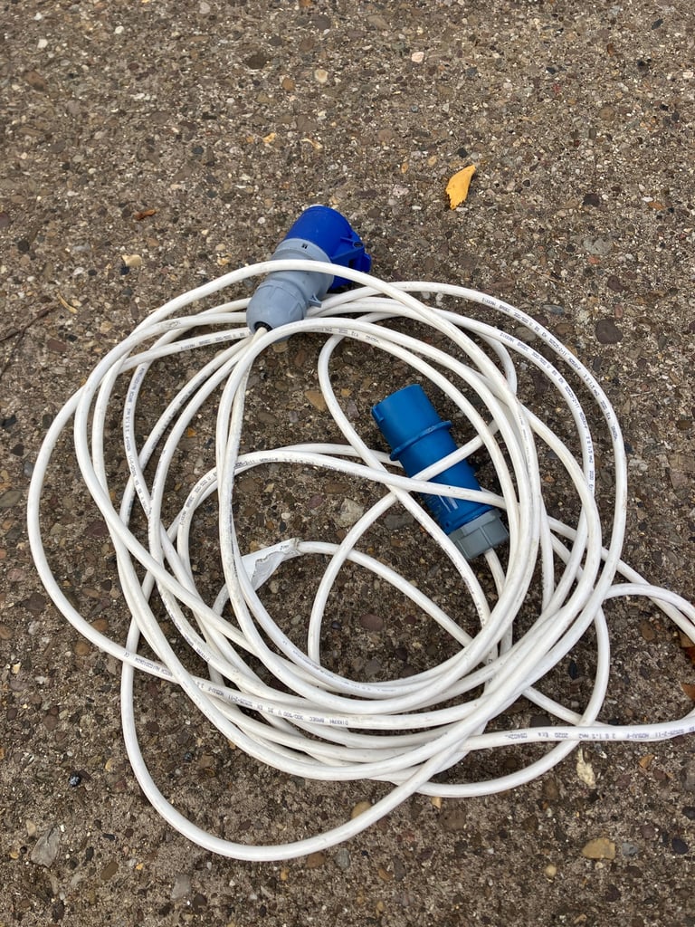 Motorhome equipment , cables , hook ups , step & water hose