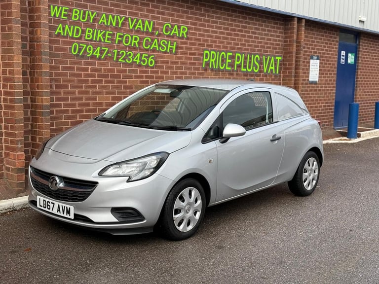 2017 (67) VAUXHALL CORSA 1.3 CDTi 16V 95ps ecoFLEX Van [Start/Stop]