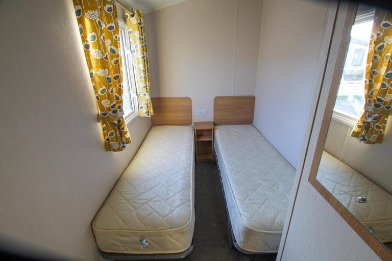 Willerby Kelston 2021 static caravan sited at New Beach, Dymchurch, Kent. DG/CH