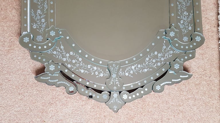 Mirror, Venetian Style REDUCED TO £50 ono