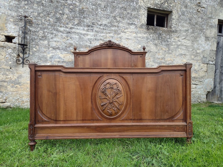 French double bed frame ~ Antique, Vintage
