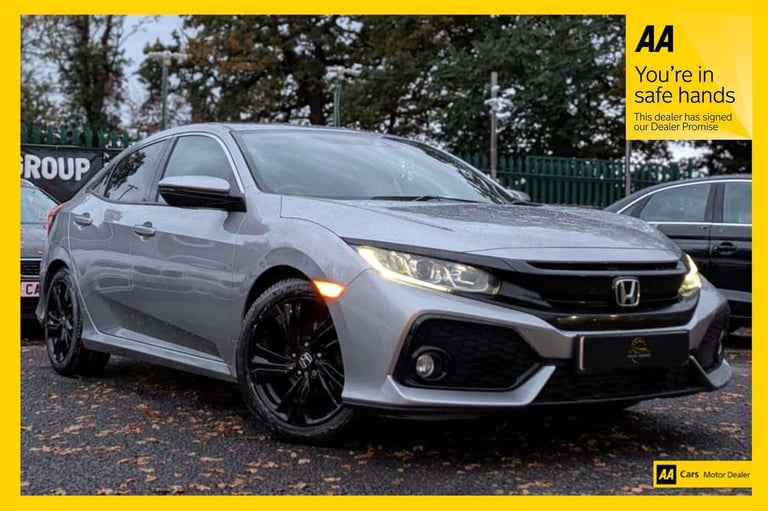 image for 2018 Honda Civic 1.0 VTEC Turbo SR Euro 6 (s/s) 5dr HATCHBACK Petrol Manual