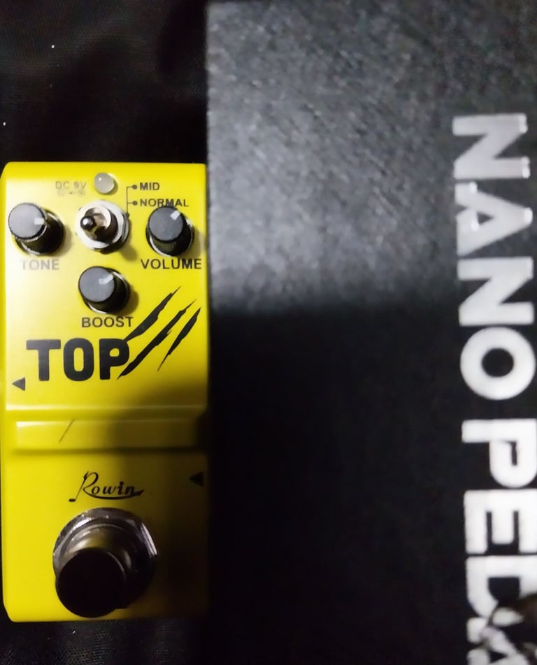 image for Nano top boost guitar pedal