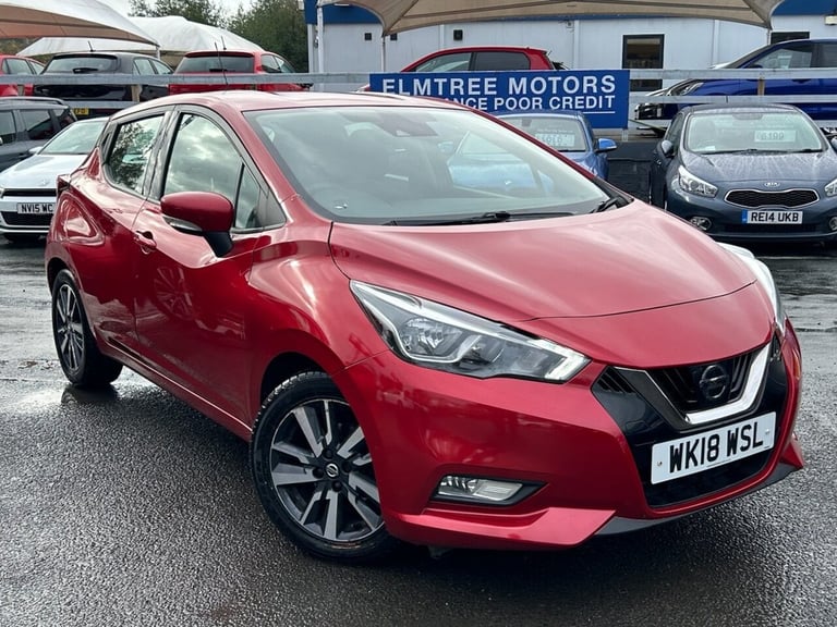2018 Nissan Micra 0.9 Petrol (IG-T), Acenta Edition, Hatchback, 5 Door, Manual, Euro 6. Hatchback...