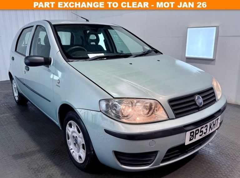 image for 2004 FIAT PUNTO 1.2 ACTIVE HATCHBACK 5DR PETROL MANUAL (136 G/KM, 60 BHP)