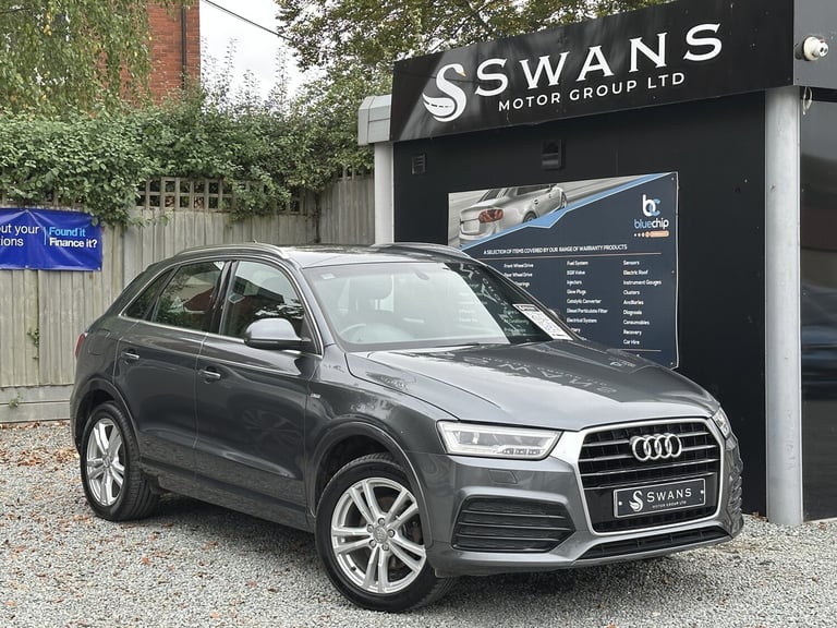 2015 Audi Q3 2.0 TDI S Line Diesel Manual 5 Door Estate Grey