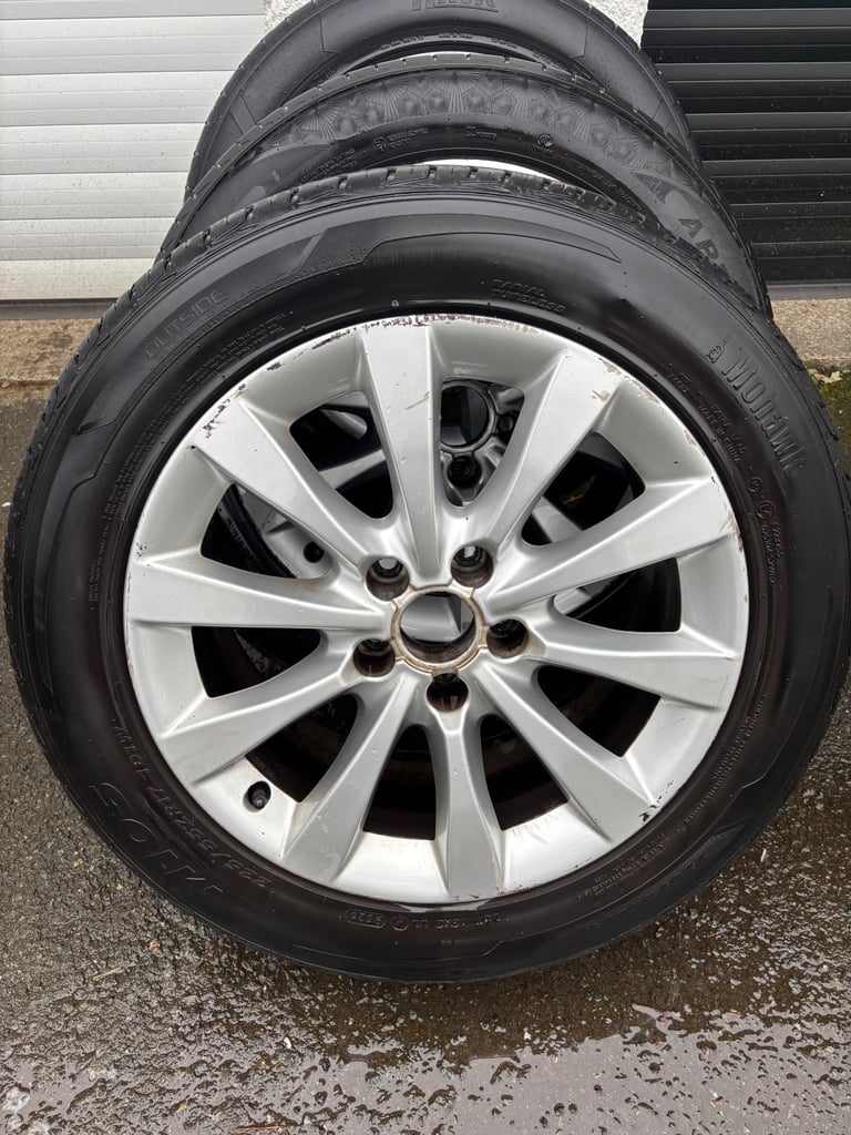 Audi 17” Alloys and tires