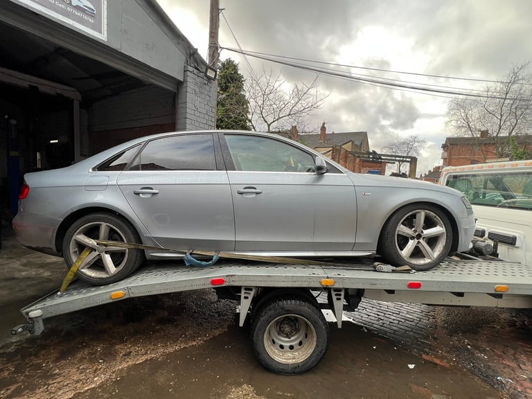Audi A4 S Line Breaking