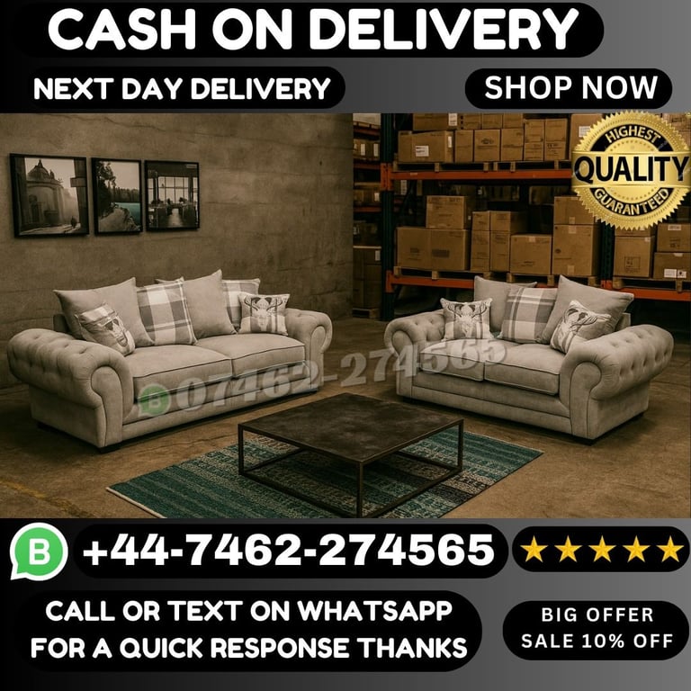 🛋️Sofas for Sale – All Styles & Colours Available with Fast Delivery!