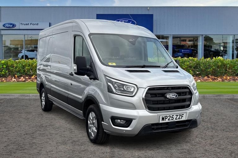 image for 2025 Ford Transit 350 Limited AUTO L3 H2 LWB Medium Roof FWD 2.0 EcoBlue 130ps, DIGITAL REAR Pane...