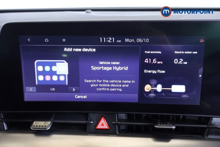 2023 Kia Sportage 1.6T GDi HEV 3 5dr Auto SUV Hybrid Automatic