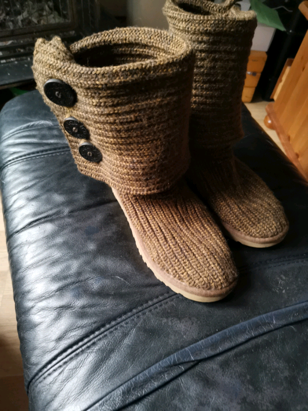 Ugg knit cheap boots sale
