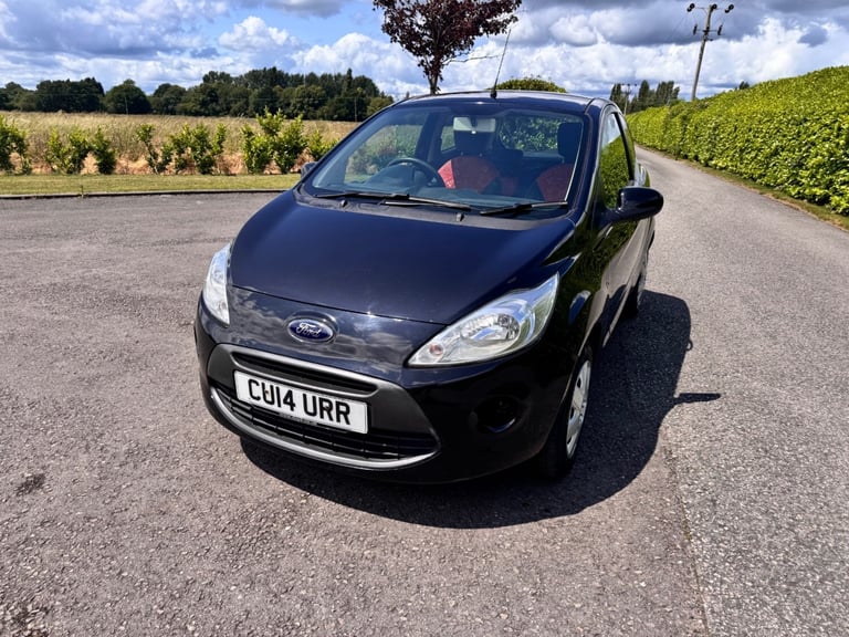 Ford KA 1.2 Edge Manual Black 2014 14 reg