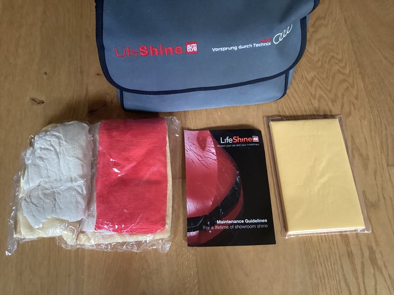 Audi Autoglym Lifeshine car care pack