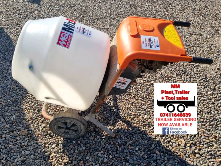 Belle cement mixer polymer drums / mixers & wheelbarrows instock in