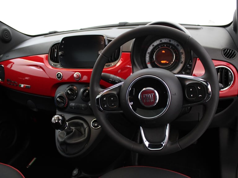 2022 Fiat 500 1.0 Mild Hybrid Red 3dr [16 Alloy] Hatchback PETROL Manual