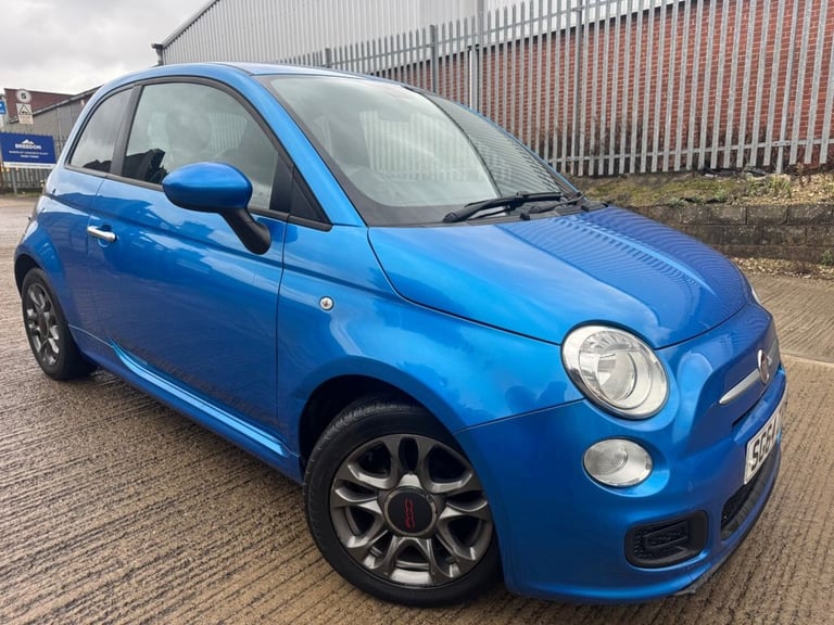 2014 64 FIAT 500 1.2 S 3 DOOR*12 MONTHS MOT*LOW ROAD TAX*2 OWNERS*HALF LEATHER