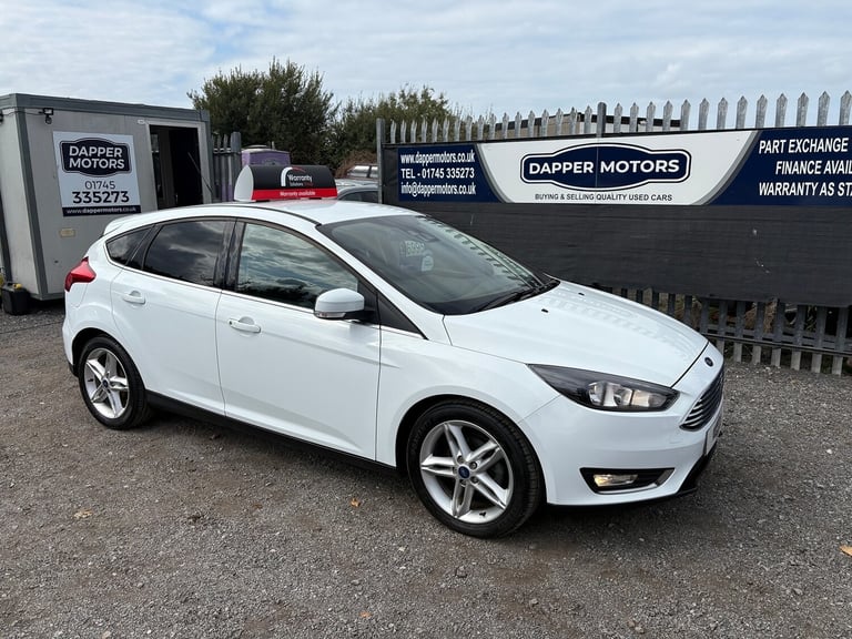 2017 Ford Focus 1.5 TDCi 120 Titanium 5dr HATCHBACK DIESEL Manual