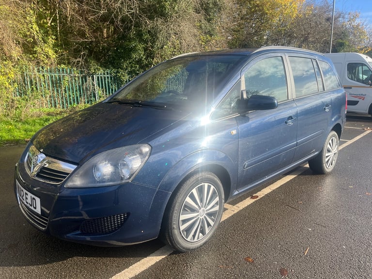 Vauxhall, ZAFIRA, WHEELCHAIR ACCESSIBLE VEHICLE, 2012, Manual, 1796 (cc), 5 doors