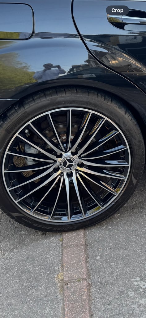 image for MERCEDES S CLASS W221 4 X 20” TURBINE AMG ALLOYS with Tyres