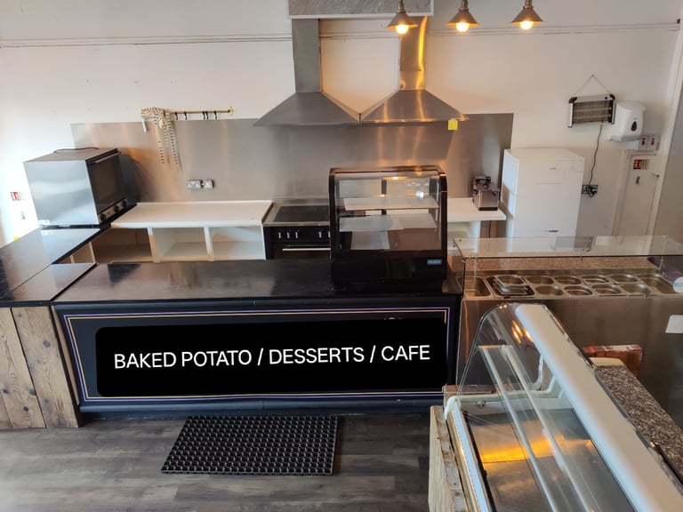 Shop TO LET Cafe Bakery Dessert Food Business for Rent KIRKCALDY CENTRAL