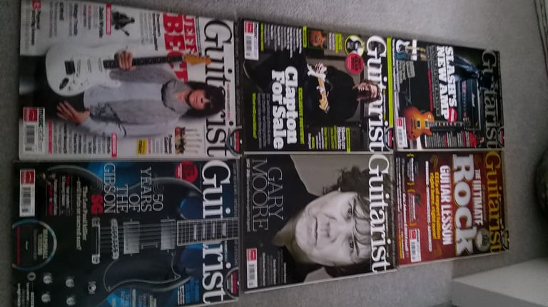 Guitarist, the guitar players bible magazine - UK publication - Bundle