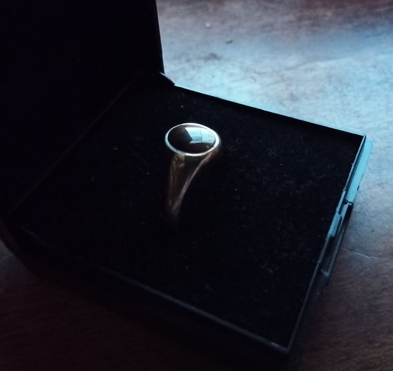 STERLING SILVER TIGER'S EYE RING - ONLY £25!