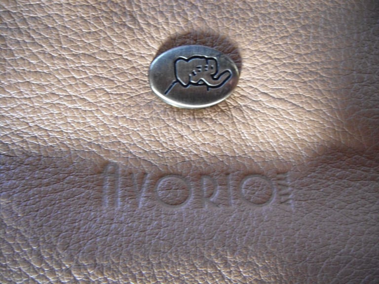 AVORIO ITALIAN LEATHER BAG DARK BEIGE MESSENGER, CROSSBODY BAG