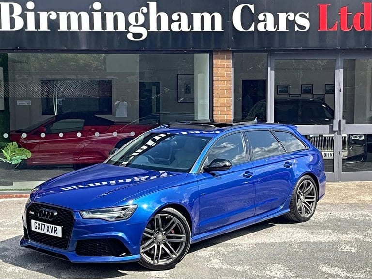 2017 Audi RS6 Avant 4.0 TFSI V8 Tiptronic quattro Euro 6 (s/s) 5dr ESTATE Petrol Automatic