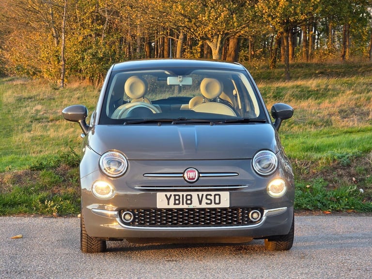 2018 Fiat 500 1.2 Lounge Euro 6 (s/s) 3dr Hatchback Petrol Manual