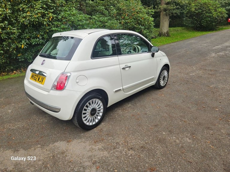 2012 Fiat 500 1.2 Lounge 3dr [Start Stop] HATCHBACK PETROL Manual