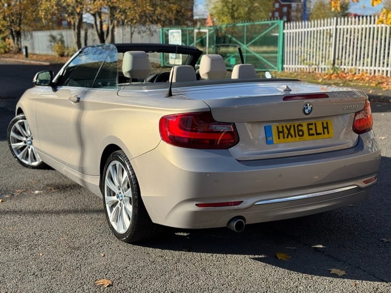 2016 BMW 2 Series 218d [150] Luxury 2dr [Nav] Step Auto CONVERTIBLE DIESEL Automatic