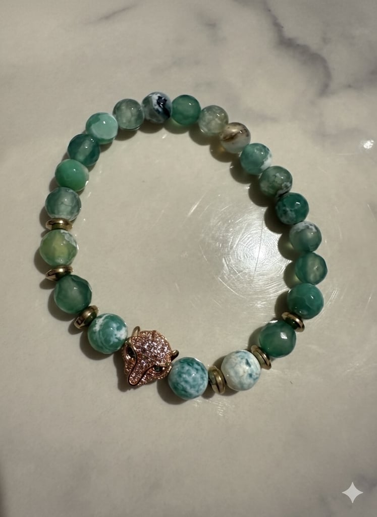 image for Green Agate Bracelet