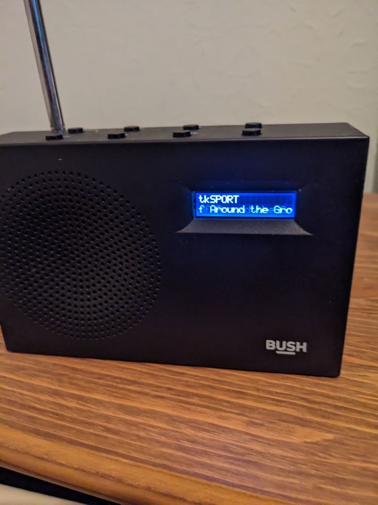 image for Small bush DAB radio black 