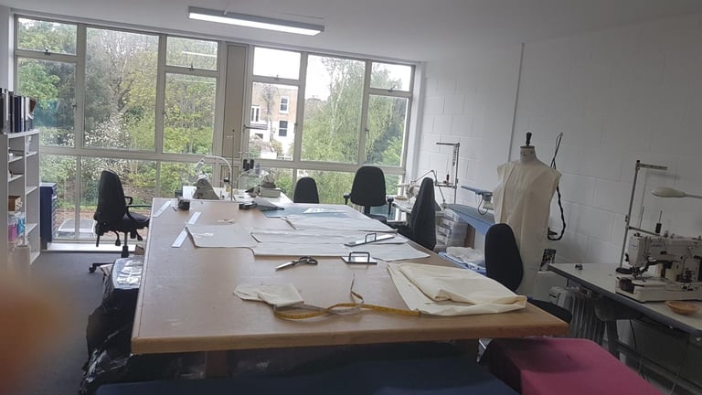 Fully-equipped Fashion Sample Studio for hire / Pattern-cutting and digitising  services.