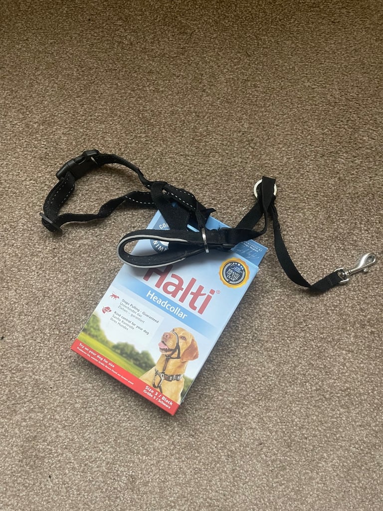 HALTI Headcollar Size 3 Black harness