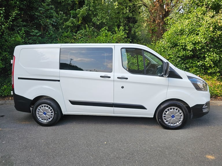 2018 68 FORD TRANSIT CUSTOM 2.0 TDCI 320 ECOBLUE DCIV EURO6 CREW VAN EX POLICE 