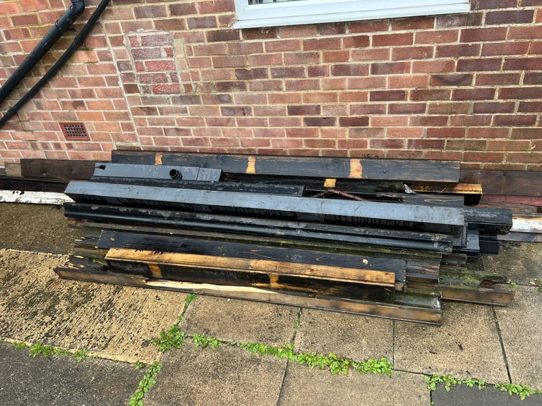 Used wood and wooden gutters free