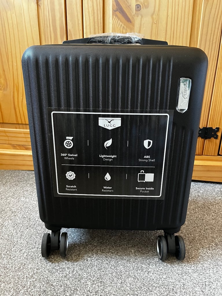 45 x 33 x 20cm Lugg cabin bag black 